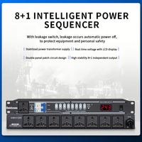 Système audio professionnel Bekboes BS-510, prix usine, 30A, 9 canaux, séquenceur de puissance audio pour performance scénique