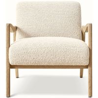 Fauteuil individuel en bois massif, design nordique moderne et minimaliste, pour chambre et salon, style hôtel B&B, mobilier domestique