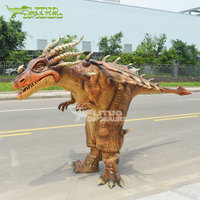 Costume de dragon réaliste pour enfants, thème d'activité, attraction pour enfants, à vendre