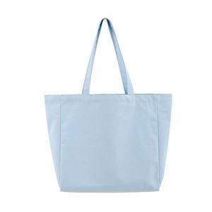 Bolsa de Mano de Gran Capacidad de Lona de Poliéster y Algodón, Productos en Stock, Impresión Digital Personalizada con Serigrafía, Logotipo, Ecológica - Product Image 4
