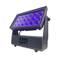 Barre lumineuse de scène à LED étanche IP65, 18 pièces, 6 en 1, alimentée par batterie, contrôle WDMX, éclairage de ville, éclairage de scène