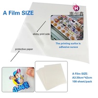 Rouleau de Film d'étiquettes autocollantes A B pour Machine d'impression d'impression UV DTF