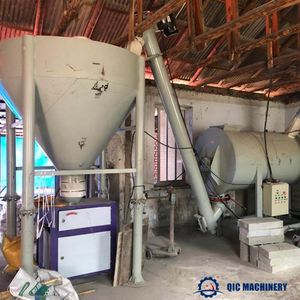 Qic nóng Bán Khô vữ<span class=keywords><strong>a</strong></span> trộn và đóng bao máy tường Putty Máy làm xi măng thạch cao thạch cao Máy - Product Image 5