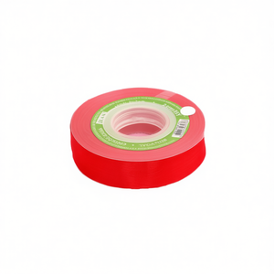 Nastro in organza Ilan 2,5 cm x 35 iarde rosso per artigianato e decorazioni - Product Image 1