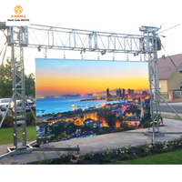 Écran LED HD étanche P2.6 P2.9 P3.91, mur vidéo LED mobile, location d'écran LED pour scène, affichage LED intérieur/extérieur