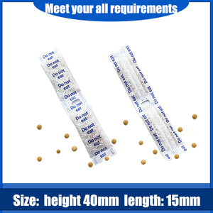 <span class=keywords><strong>Tamis</strong></span> moléculaire 4A déshydratant Gel de silice 0.5g Impérial Non-tissé trou de rouleau d'étanchéité Ne pas manger - Product Image 5