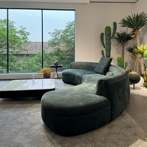 Ensemble canapé-lit 2 places Designer Baxter Arc <span class=keywords><strong>Piaf</strong></span> haut de gamme grande couche plate en cuir pour villas appartements bois une couche supérieure de siège - Product Image 4