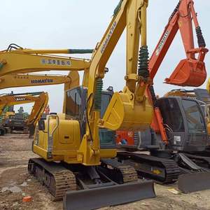 Excavadora Hidráulica Mini Komatsu PC56 Usada de 5.6 Toneladas con Motor Japonés Original, Bomba, Caja de Cambios, PLC Incluido, 21 kW - Product Image 4