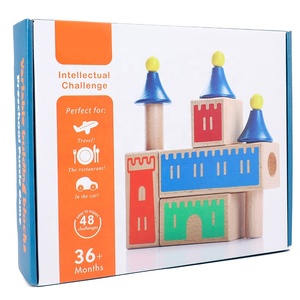 Vente chaude château blocs de construction assemblage jeu Style classique mutant rêve château blocs de construction - Product Image 5