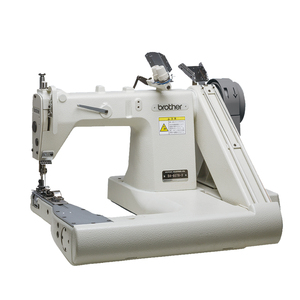 Máquina de coser de cadena doble de brazo de tres agujas <span class=keywords><strong>Brother</strong></span> 9280 de marca original japonesa usada - Product Image 6