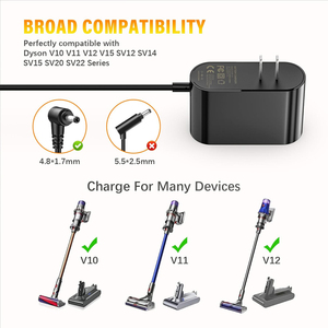 Adaptateur de remplacement Kabbol 30,45 V 1,1 A pour <span class=keywords><strong>chargeur</strong></span> d'<span class=keywords><strong>aspirateur</strong></span> <span class=keywords><strong>Dyson</strong></span> pour V10 <span class=keywords><strong>V11</strong></span> V12 V15 SV12 SV14 SV16 SV20 SV22 Alimentation électrique pour <span class=keywords><strong>aspirateur</strong></span> - Product Image 4