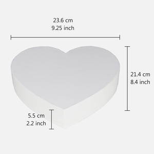White Heart Shaped <strong>Red</strong> Pink Black Metal Pure Love <strong>Box</strong> Food Grade Flower Candy Biscuits Container Paper UV Foil Embossing - Product Image 5