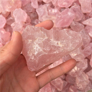 Cuarzo Rosa Natural en Bruto de Madagascar, Cristales de Cuarzo Rosa en Bruto, Precio de Piedras de Cuarzo Rosa en Bruto - Product Image 6