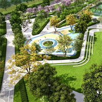 Diseño de Paisajes para Parques Ecológicos, Planificación y Diseño de Paisajes Verdes Urbanos Sostenibles, Dibujos de Construcción