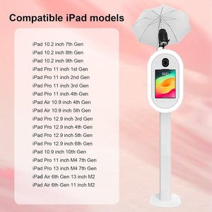 Gian hàng chụp ảnh tự sướng đèn ring light iPad bán chạy năm 2025, giá đỡ chụp ảnh iPad LED di động, vỏ chụp ảnh iPad có điều khiển từ xa - Product Image 6