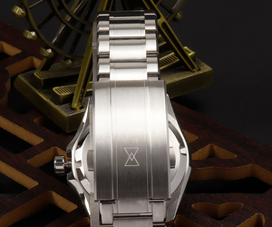 Cronos L6029 GS 39mm Montre Homme Mécanique Automatique 20mm <span class=keywords><strong>Bracelet</strong></span> Brossé Bulle Verre Saphir Haute Qualité <span class=keywords><strong>Diver</strong></span> Graduel - Product Image 5