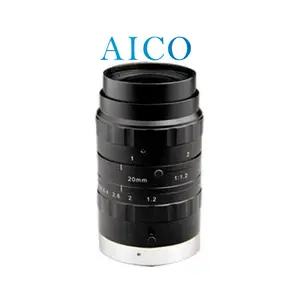 1 "1Inch Định Dạng F1.2 Hướng Dẫn Sử Dụng Iris 20 Mét 10mp F20mm 4K C Núi Ir Sửa Chữa Ánh Sáng Sao Cctv Lens Cho Ánh Sáng Sao Vision Máy Ảnh