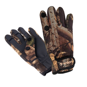 Fourniture d'usine amélioré de haute qualité en néoprène Anti-Slice Index Finger Protector Réglable Gants de pêche à la mouche à doigt unique - Product Image 6