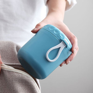 Mini 3 tazas a prueba de fugas portátiles ecológicas con tapa, fiambrera, <span class=keywords><strong>olla</strong></span> de sopa <span class=keywords><strong>para</strong></span> niños y adultos, termo de café de acero inoxidable 04 - Product Image 6