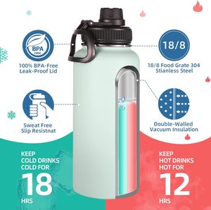 For BPA Free Sample Factory Wholesale Travel Sports Vacuum Insulate Stainless Steel <b>Custom</b> <b>Water</b> <b>Bottle</b> Hiking Hydration - Product Image 2