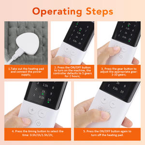 Functional Hot Compress Waist Support Hand Warmer Smart Temp Control Electric Heated <b>Blanket</b> <b>for</b> Home Office <b>Winter</b> - Product Image 6