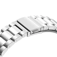 Correa de acero inoxidable para Samsung Galaxy Watch 7, 6, 5 Pro, 44, 40mm, banda para Samsung Galaxy 6, 4 Classic, 47mm, 43mm, pulsera sin huecos