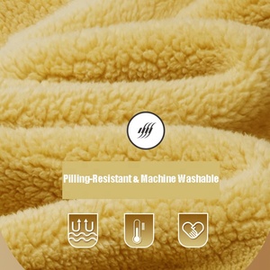 Accappatoio Invernale Unisex in Morbido <span class=keywords><strong>Pile</strong></span> Sherpa con Collo a Scialle, Vestaglia Lunga, <span class=keywords><strong>Pigiama</strong></span> a Prezzo all'Ingrosso per Donna/<span class=keywords><strong>Uomo</strong></span> - Product Image 6