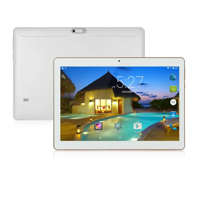 Toplu Toptan Android Tabletler MTK6582 Dört Çekirdekli 10 Inç Çift Sim Tablet PC Android 6.0 GPS Wifi 3G