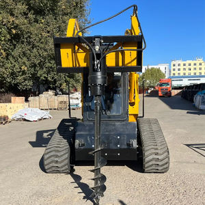 Most Commonly Used <strong>in</strong> Farm <strong>Operations</strong> Compact Tracked New Skid Steer Rear Ripper Auger Skid Steer <strong>Loader</strong> - Product Image 4