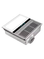 Ventilateur de plafond intégré 300x600 Ventilateur de ventilation Muet Ventilateur d'extraction haute puissance 30x60 plafond plaque de boucle en aluminium