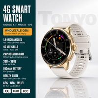 Montre connectée Android avec suivi du sommeil, contrôle d'accès NFC, navigation GPS, appels Bluetooth, 3 Go de RAM, 32 Go de stockage, bracelet en silicone, vente en gros