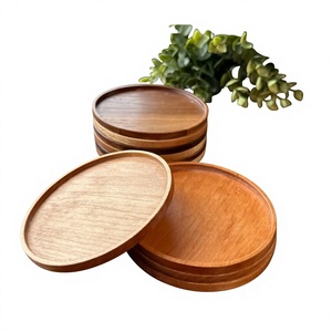 Posavasos de Madera de Acacia al por Mayor, Reutilizables para el Hogar, Hoteles, Cocina y Mesa de Comedor, Tapetes y Almohadillas con Forma Personalizada - Product Image 2