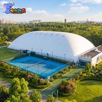 Proyecto de Domo Inflable Llave en Mano, Pabellón Deportivo de Membrana Inflable Personalizado con Diseño, Producción e Instalación