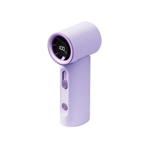 簡単操作夏シンプル風強風高速ファンLEDライトY60ミニポータブルデスクトップカラフルなハンドヘルドファン - Product Image 1