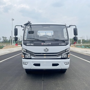 Precio de Fábrica, Camión de Basura Dongfeng de 6 Ruedas, 5m3 8m3, Camión de Basura con Brazo Giratorio en Venta - Product Image 2