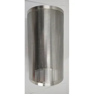 High Quality Professional Manufacturer Hydraulic Oil Stainless Steel Wedge Filament Filter Element