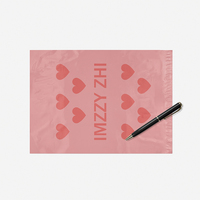 Kunden spezifisches Design Biologisch abbaubare Matte Poly Pack Mailer Kuriert aschen mit Logo für Kleidung