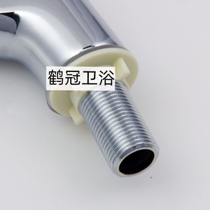 Válvula de Retardo para Lavabo, Cuerpo de Latón, Montaje en un Solo Orificio, Grifo Dosificador de Estilo Moderno - Product Image 5