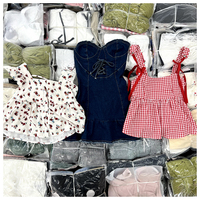 Blusas de mujer Blusas y camisas para niñas Fardos de verano Tops usados Ropa de mujer Ropa en stock Mezcla de ropa usada para mujer