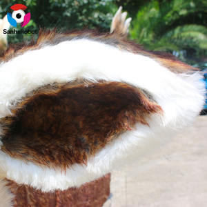 Décoration de noël géante de renne en mouvement, tête de renne chantant, modè<span class=keywords><strong>le</strong></span> Animal pour montage mural - Product Image 3