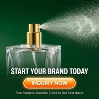 Flacon de parfum atomiseur transparent avec boîte, 50 ml, 100 ml, flacon pulvérisateur vide en verre de luxe, personnalisable avec boîte