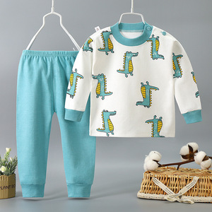 Conjunto de Pijamas para Niños 100% Algodón, Ropa de Dormir Transpirable para Niños y Niñas, Ropa de Casa para Otoño e Invierno - Product Image 3