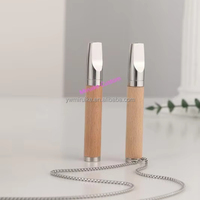 Collier avec logo personnalisé pour arrêter de fumer arôme naturel de fruit aromathérapie soulagement de l'anxiété respiration méditation inhalateur d'huile essentielle
