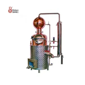 50L-500L Stainless Steel Distillery Essential Oil Distillation Pure Dew Extraction Equipment