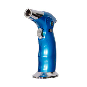 New Style Triple Flames Powerful Custom Logos <b>Cheap</b> Slant Torch Lighter for Wholesale Price - Product Image 5