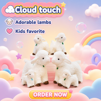 Peluche tendance et populaire, adorable, en forme de trèfle à quatre feuilles, en fausse fourrure bouclée douce, pour enfant, compagnon câlin pour la chambre d'enfant