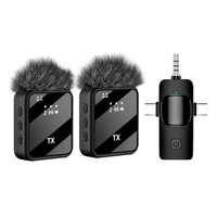Microphones sans Fil Lavalier USB Mini, Plug and Play pour Streaming en Direct, Interviews et Conférences