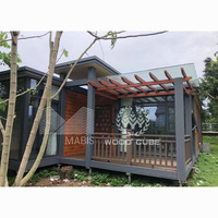 Maison préfabriquée en acier léger à montage facile, maisons en bois préfabriquées, maison familiale