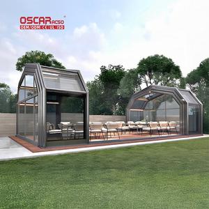 Veranda <span class=keywords><strong>in</strong></span> Alluminio e <span class=keywords><strong>Vetro</strong></span> per <span class=keywords><strong>Balcone</strong></span>, Giardino, Patio, Giardino d'Inverno per Tutte le Stagioni - Product Image 3