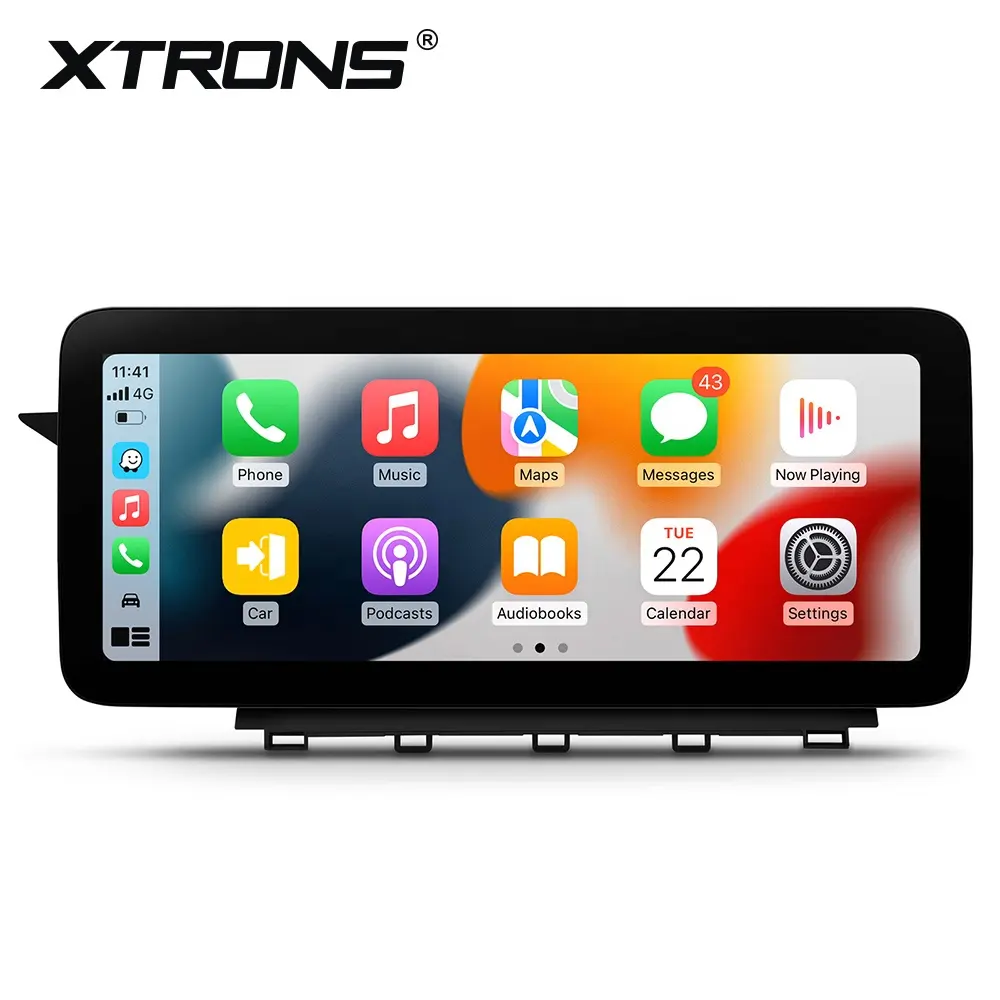 XTRONS Snapdragon 662 For Mercedes Benz GLK X204 2008-2015 Pantalla Carplay Android 12 Car DVD Multimedia Player Radio Para Auto